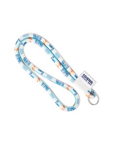 Lanyard tubular Douglas a todo color con etiqueta PERSONALIZABLE
