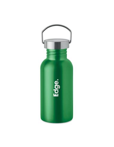 Botella de acero inoxidable reciclado Rostock 500ml PERSONALIZABLE