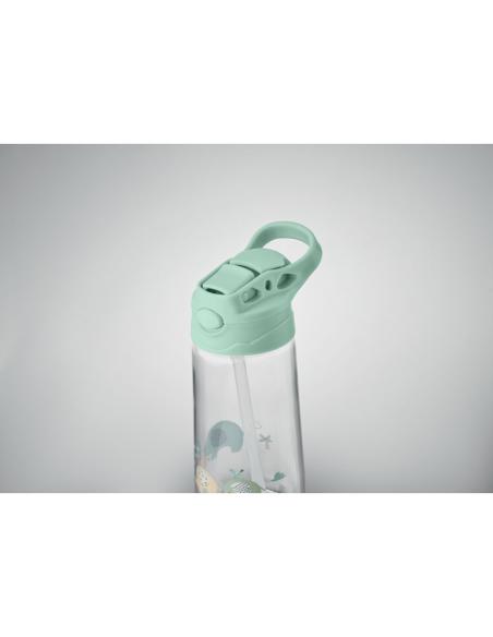 Botella de tritán para niños con boquilla sin BPA 450ml PERSONALIZABLE