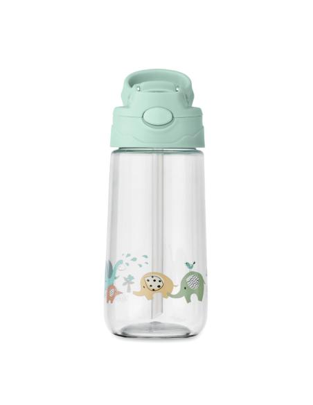 Botella de tritán para niños con boquilla sin BPA 450ml PERSONALIZABLE