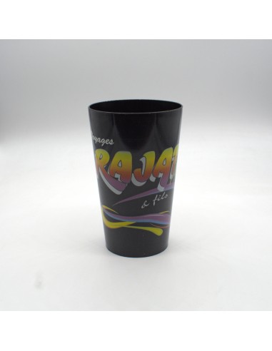 Vaso de PP reutilizable rígido Summerfest full color 330ml PERSONALIZABLE
