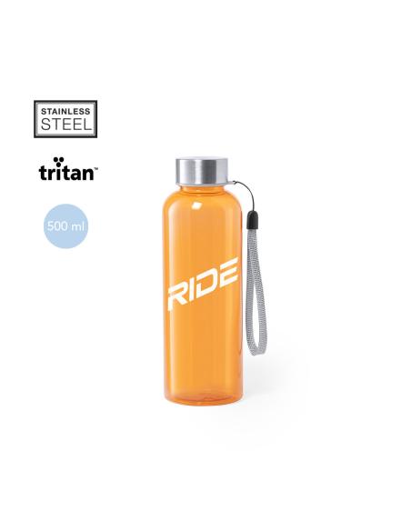 Botella agua reutilizable tritán Lille sin BPA 500ml PERSONALIZABLE
