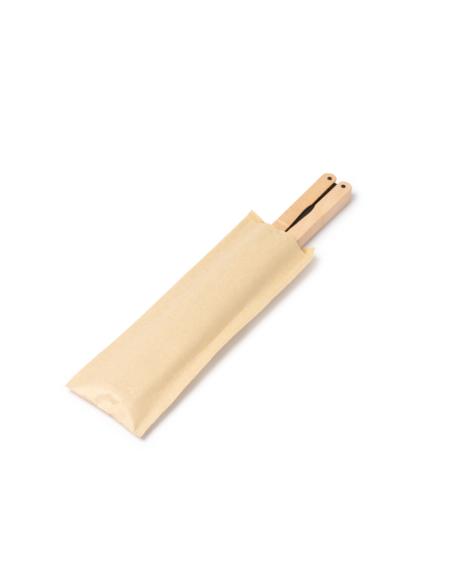 Abanico de papel Pai Pai San Isidro con varitas de madera PERSONALIZABLE