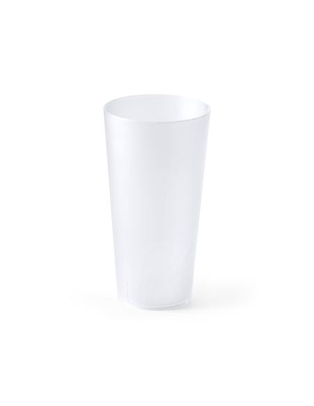 Vaso de PP reutilizable Fontanales 400ml PERSONALIZABLE