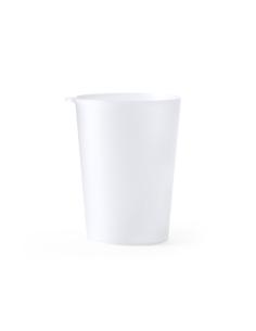 Vaso de PP reutilizable Candelaria con argolla 500ml PERSONALIZABLE