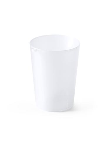 Vaso de PP reutilizable Candelaria con argolla 500ml PERSONALIZABLE