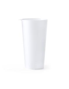 Vaso de PP reutilizable Fontanales con argolla 400ml PERSONALIZABLE