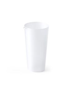 Vaso de PP reutilizable Fontanales con argolla 400ml PERSONALIZABLE 2
