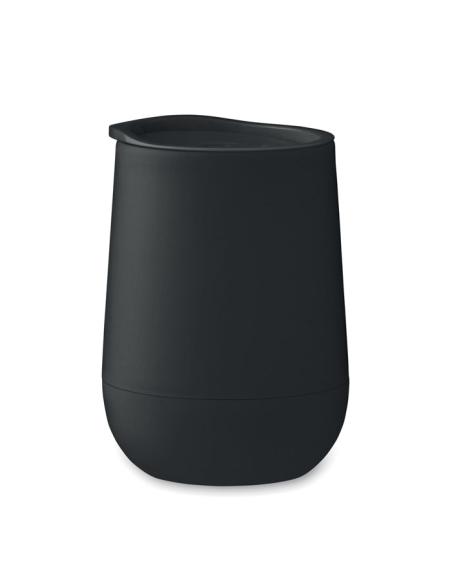 Vaso térmico de PP Pozega de doble pared 300ml PERSoNALIZABLE