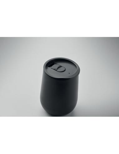 Vaso térmico de PP Pozega de doble pared 300ml PERSoNALIZABLE
