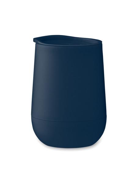 Vaso térmico de PP Pozega de doble pared 300ml PERSoNALIZABLE