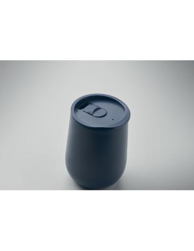 Vaso térmico de PP Pozega de doble pared 300ml PERSoNALIZABLE