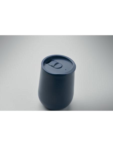 Vaso térmico de PP Pozega de doble pared 300ml PERSoNALIZABLE