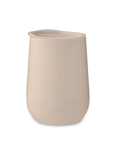 Vaso térmico de PP Pozega de doble pared 300ml PERSoNALIZABLE