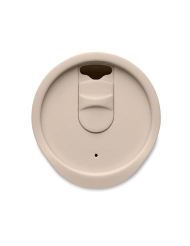 Vaso térmico de PP Pozega de doble pared 300ml PERSoNALIZABLE