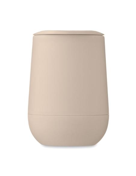 Vaso térmico de PP Pozega de doble pared 300ml PERSoNALIZABLE