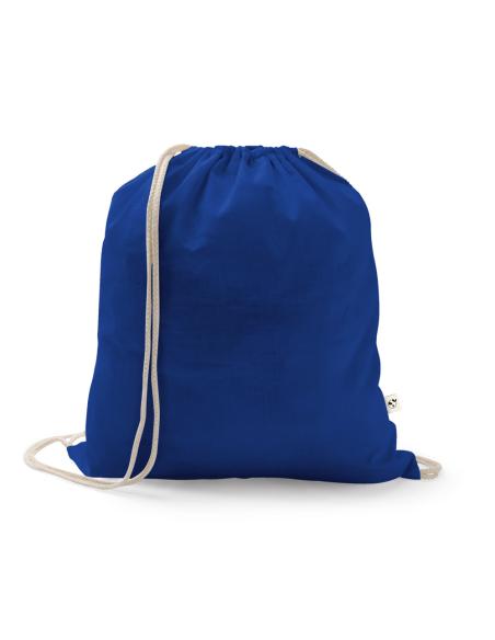 ISTANBUL. Mochila confeccionada en algodón reciclado (70%) y poliéster (30% rPET) (150 g/m²)