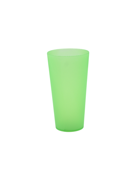 Vaso de PP reutilizable rígido Voodoo full color 350ml PERSONALIZABLE