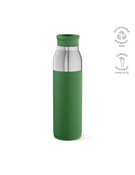 Botella de acero inoxidable reciclado Colorado doble capa 2 en 1 taza y botella 760ml PERSONALIZABLE