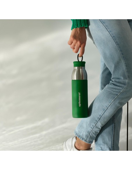 Botella de acero inoxidable reciclado Colorado doble capa 2 en 1 taza y botella 760ml PERSONALIZABLE