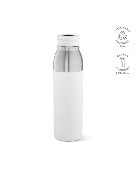 Botella de acero inoxidable reciclado Colorado doble capa 2 en 1 taza y botella 760ml PERSONALIZABLE