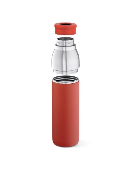 Botella de acero inoxidable reciclado Colorado doble capa 2 en 1 taza y botella 760ml PERSONALIZABLE