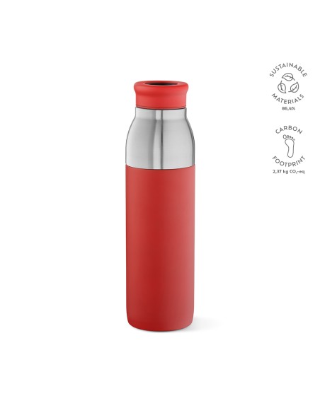 Botella de acero inoxidable reciclado Colorado doble capa 2 en 1 taza y botella 760ml PERSONALIZABLE