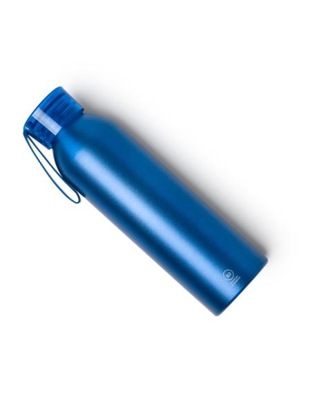 Botella de aluminio reciclado Santa Bárbara 600ml PERSONALIZABLE