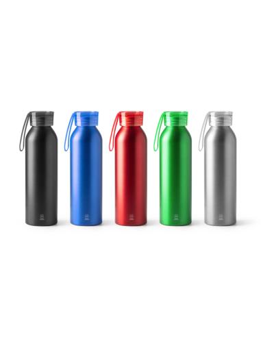 Botella de aluminio reciclado Santa Bárbara 600ml PERSONALIZABLE