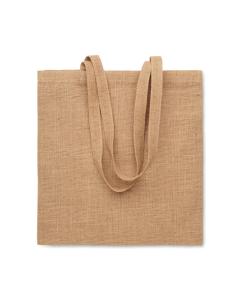 Bolsa de yute de asas largas