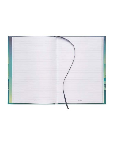 Libreta A5 Heilbronn con tapa dura de papel impresa a todo color PERSONALIZABLE