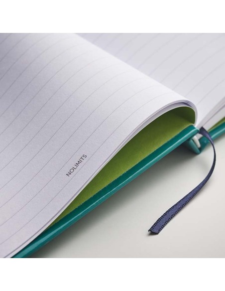 Libreta A5 Heilbronn con tapa dura de papel impresa a todo color PERSONALIZABLE