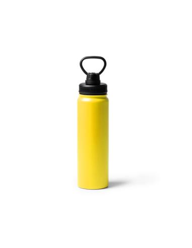 Botella de acero inoxidable Las Lagunetas doble capa PERSONALIZABLE