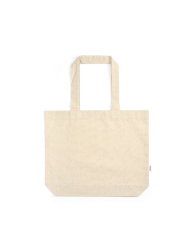 Bolsa de tela Blanc algodón reciclado y RPET 220g/m2 PERSONALIZABLE