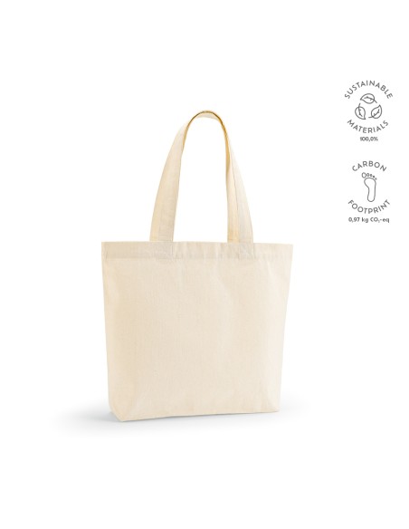 Bolsa de tela Blanc algodón reciclado y RPET 220g/m2 PERSONALIZABLE