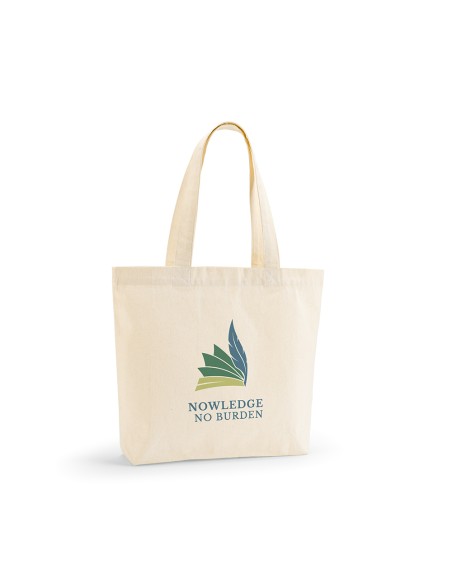 Bolsa de tela Blanc algodón reciclado y RPET 220g/m2 PERSONALIZABLE