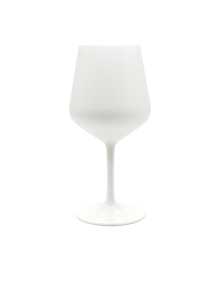 Copa de tritán reutilizable Chardonnay irrompible 400ml PERSONALIZABLE