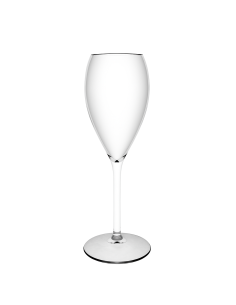 Copa de tritán reutilizable Champagne irrompible 200ml PERSONALIZABLE