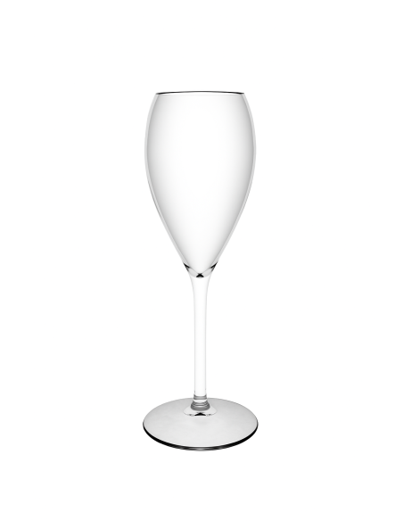 Copa de tritán reutilizable Champagne irrompible 200ml PERSONALIZABLE