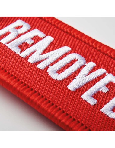 Llavero identificador de algodón bordado Kangaroo varios tamaños PERSONALIZABLE