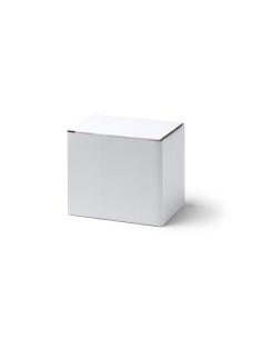 Caja de cartón San Miguel color blanco especial tazas PEROSNALIZABLE 2