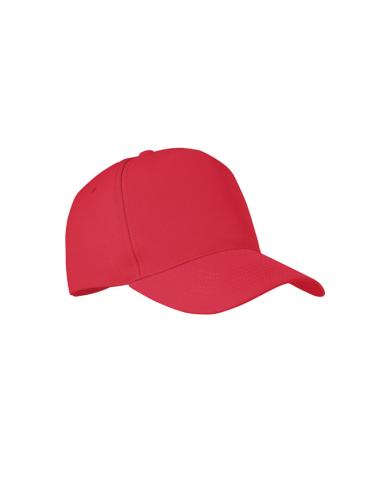 Gorra béisbol en RPET 210g/m2 Campillos 5 paneles cierre de hebilla PERSONALIZABLE