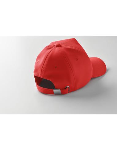 Gorra béisbol en RPET 210g/m2 Campillos 5 paneles cierre de hebilla PERSONALIZABLE