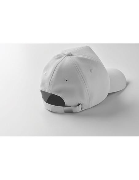 Gorra béisbol en RPET 210g/m2 Campillos 5 paneles cierre de hebilla PERSONALIZABLE