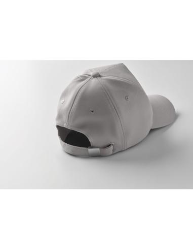 Gorra béisbol en RPET 210g/m2 Campillos 5 paneles cierre de hebilla PERSONALIZABLE