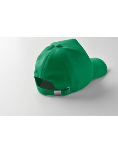 Gorra béisbol en RPET 210g/m2 Campillos 5 paneles cierre de hebilla PERSONALIZABLE