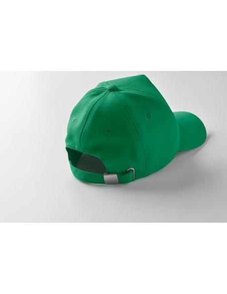 Gorra béisbol en RPET 210g/m2 Campillos 5 paneles cierre de hebilla PERSONALIZABLE