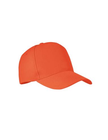 Gorra béisbol en RPET 210g/m2 Campillos 5 paneles cierre de hebilla PERSONALIZABLE