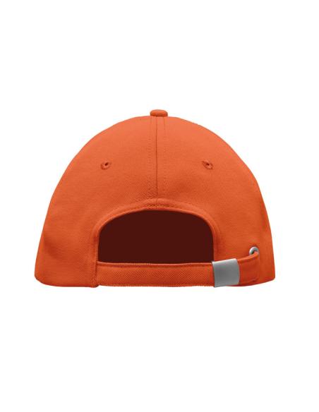 Gorra béisbol en RPET 210g/m2 Campillos 5 paneles cierre de hebilla PERSONALIZABLE