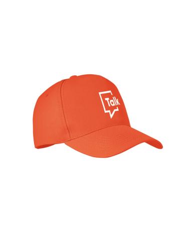 Gorra béisbol en RPET 210g/m2 Campillos 5 paneles cierre de hebilla PERSONALIZABLE